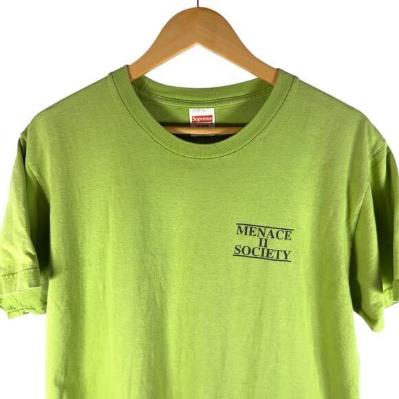 Supreme SS14 Menace Ii Society T-shirt Men’s L - Designer Streetwear Skater Punk - Picture 11 of 14